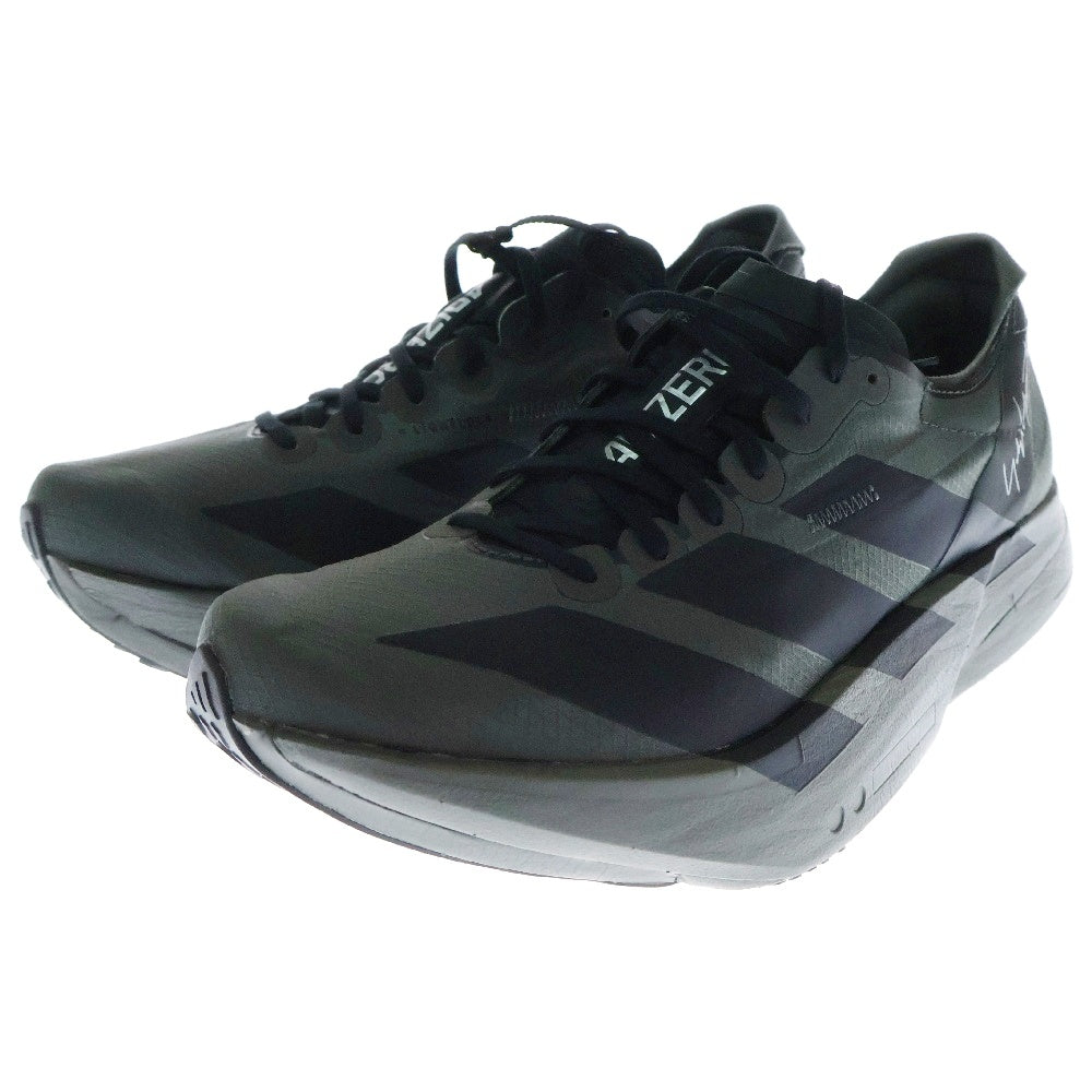 Y-3(ワイスリー) ADIOS PRO 4 アディオス プロ ローカットスニーカー ランニングシューズ ブラック US7/25cm JS3155