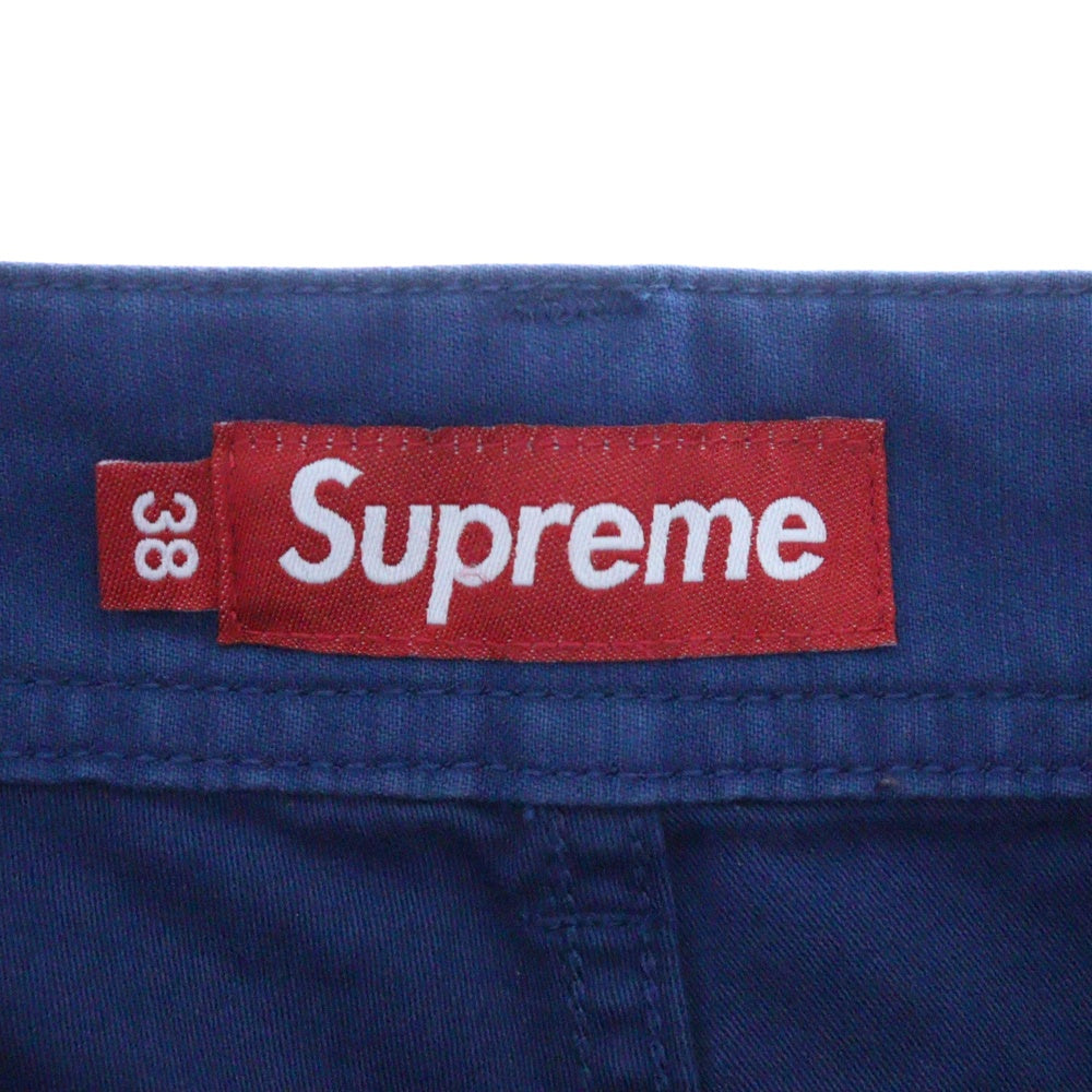 SUPREME(シュプリーム) 25SS Cargo Short カーゴショーツ ハーフパンツ ジップフライ ブルー