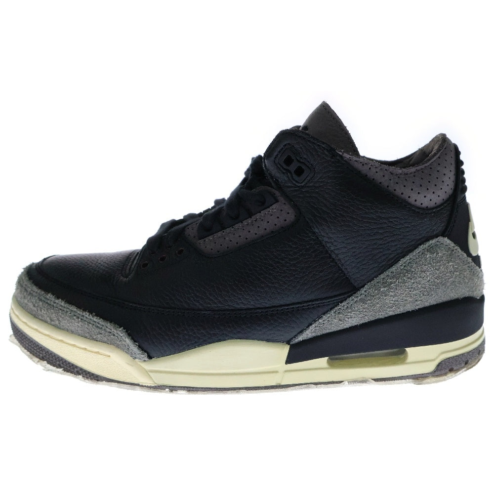 NIKE(ナイキ) ×A Ma Maniere AIR JORDAN 3 RETRO OG SP Black and Flat Pewter アママニエール エアジョーダン3 レトロ ハイカットスニーカー US12/29.0cm FZ4811-001