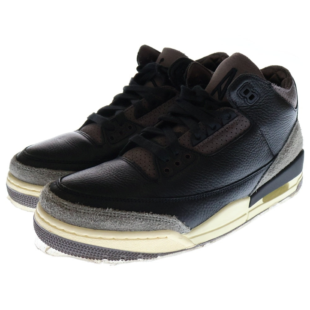 NIKE(ナイキ) ×A Ma Maniere AIR JORDAN 3 RETRO OG SP Black and Flat Pewter アママニエール エアジョーダン3 レトロ ハイカットスニーカー US12/29.0cm FZ4811-001