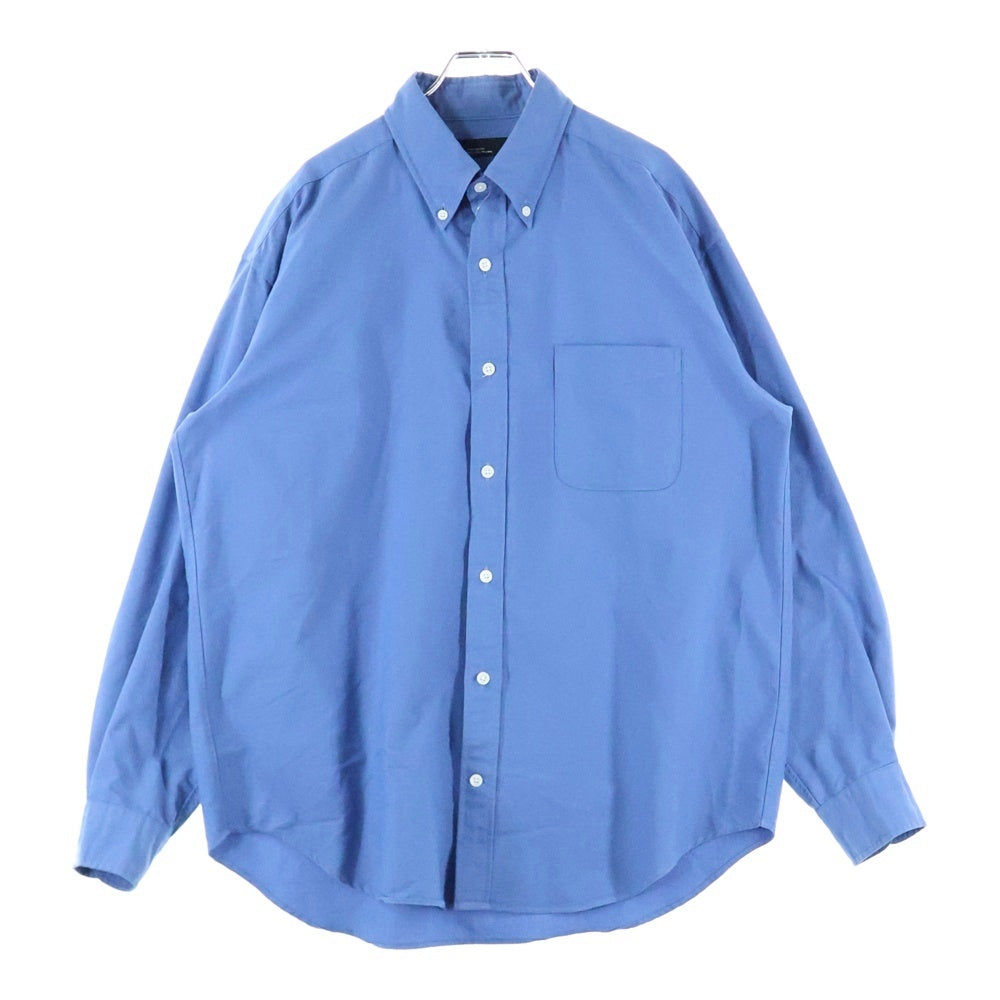 green label relaxing UNITED ARROWS(グリーンレーベルリラクシング ユナイテッドアローズ) ボタンダウン 長袖シャツ コットン ブルー 3211-187-2946