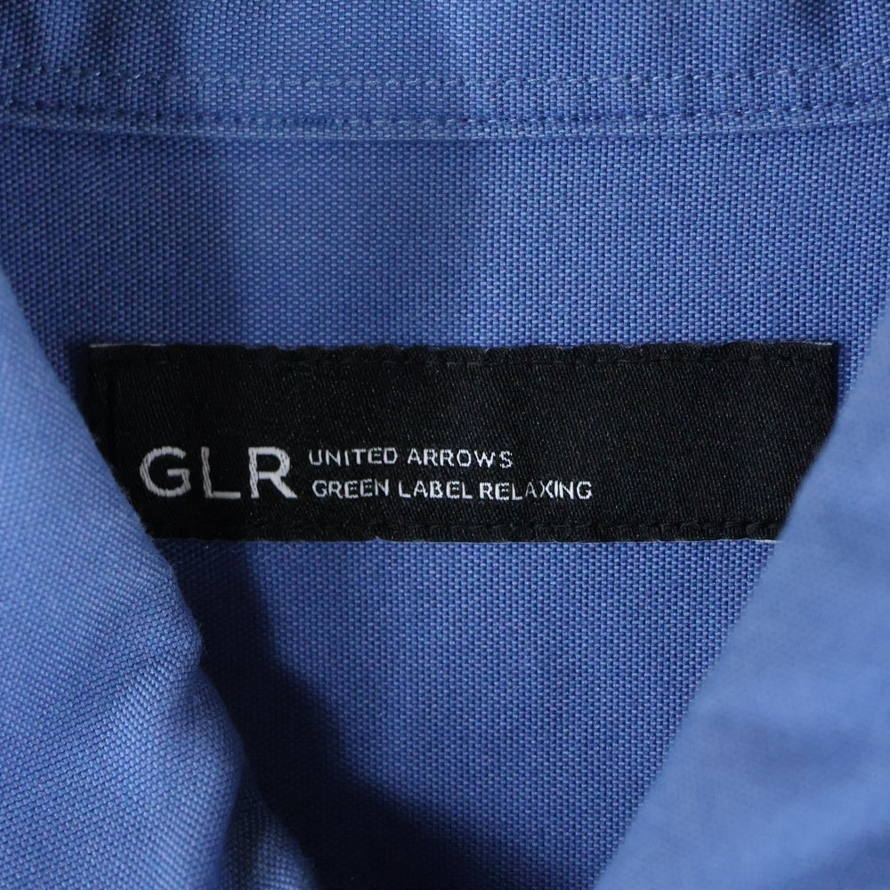 green label relaxing UNITED ARROWS(グリーンレーベルリラクシング ユナイテッドアローズ) ボタンダウン 長袖シャツ コットン ブルー 3211-187-2946