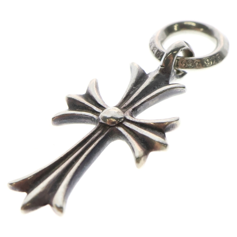 CHROME HEARTS(クロムハーツ) TINY CH CROSS タイニーCHクロス チャーム ネックレストップ シルバー BCA382