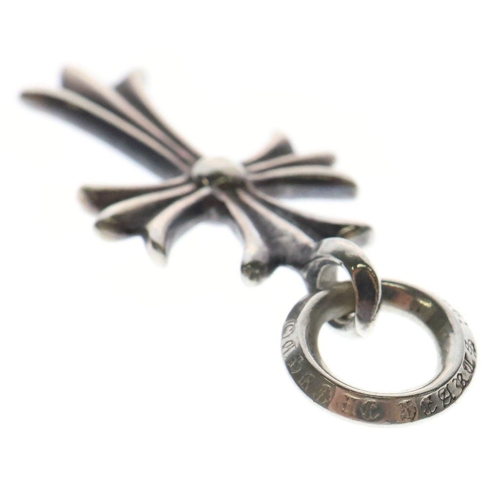 CHROME HEARTS(クロムハーツ) TINY CH CROSS タイニーCHクロス チャーム ネックレストップ シルバー BCA382