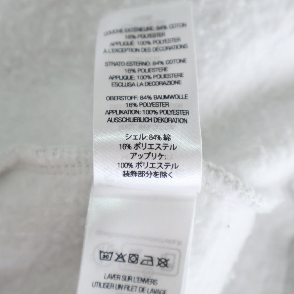 SUPREME(シュプリーム) 23AW Satin Applique Hooded Sweatshirt サテンアップリケ フーデッド プルオーバーパーカー グレー