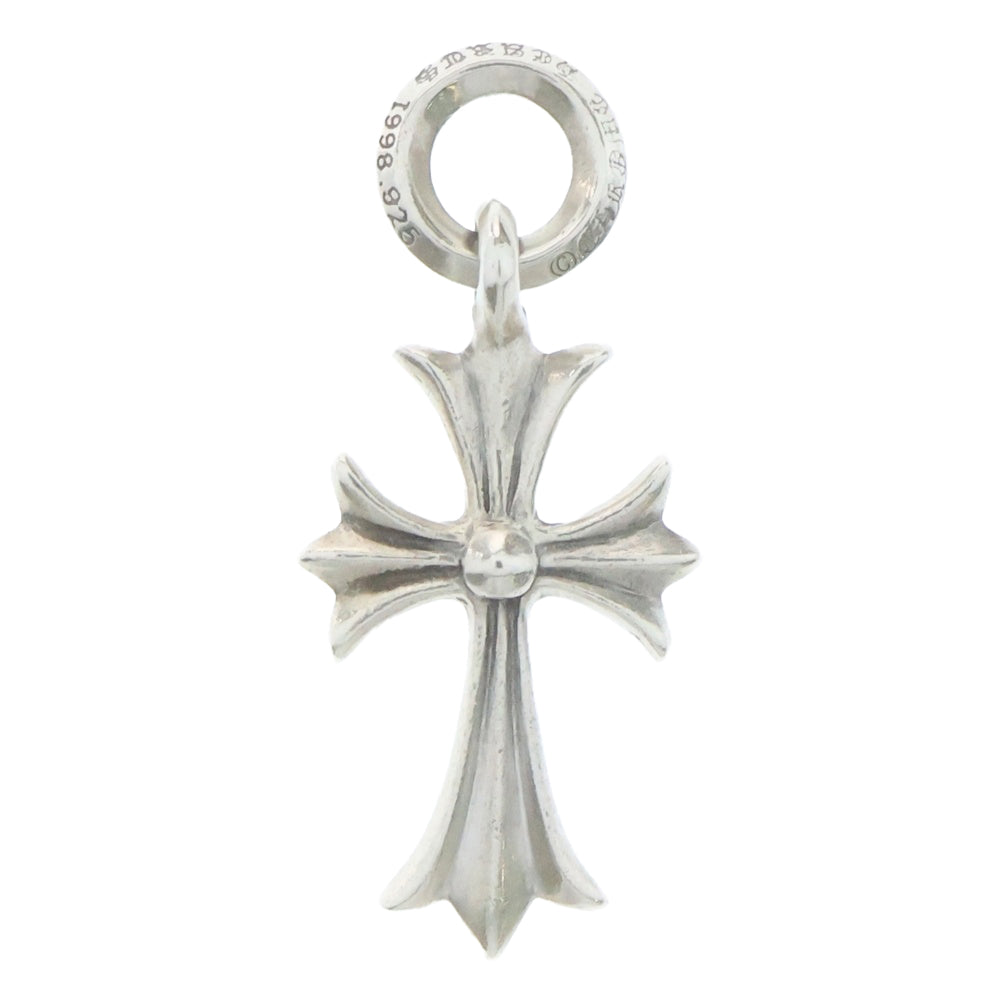 CHROME HEARTS(クロムハーツ) TINY CH CROSS タイニーCHクロス チャーム ネックレストップ シルバー BCA382