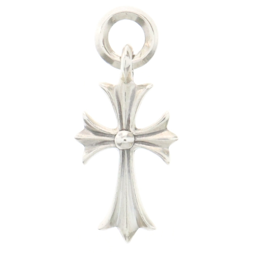CHROME HEARTS(クロムハーツ) TINY CH CROSS タイニーCHクロス チャーム ネックレストップ シルバー BCA382