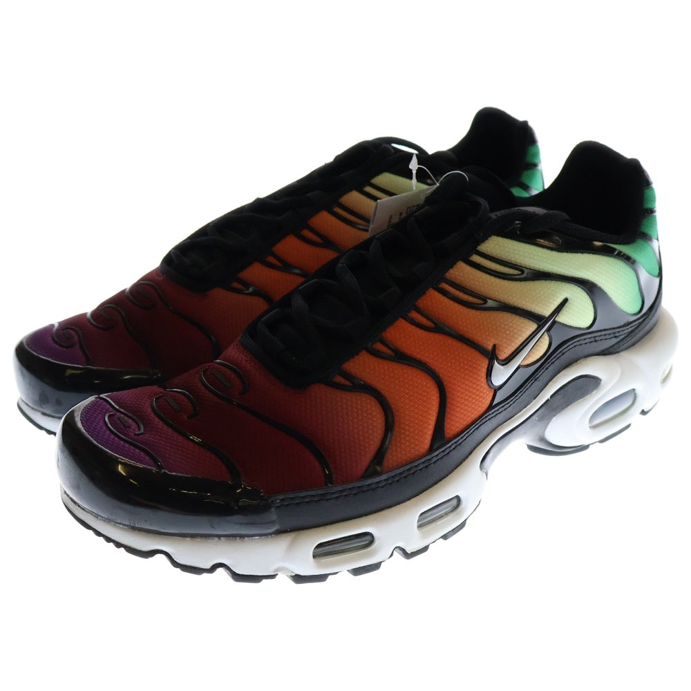 NIKE(ナイキ) WMNS AIR MAX PLUS BLACK/WHITE-VIOTECH-TEAM RED ウィメンズ エアマックスプラス ローカットスニーカー シューズ レッド US12/29.0cm DZ3670-001