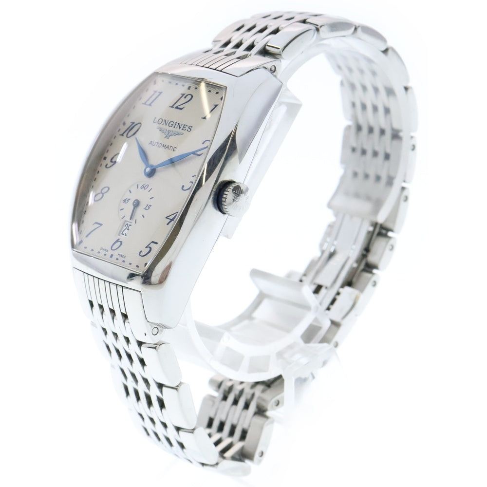 LONGINES(ロンジン) EVIDENZA エヴィデンツァ ビッグトノー 自動巻き アイボリー文字盤 腕時計 シルバー L2.642.4