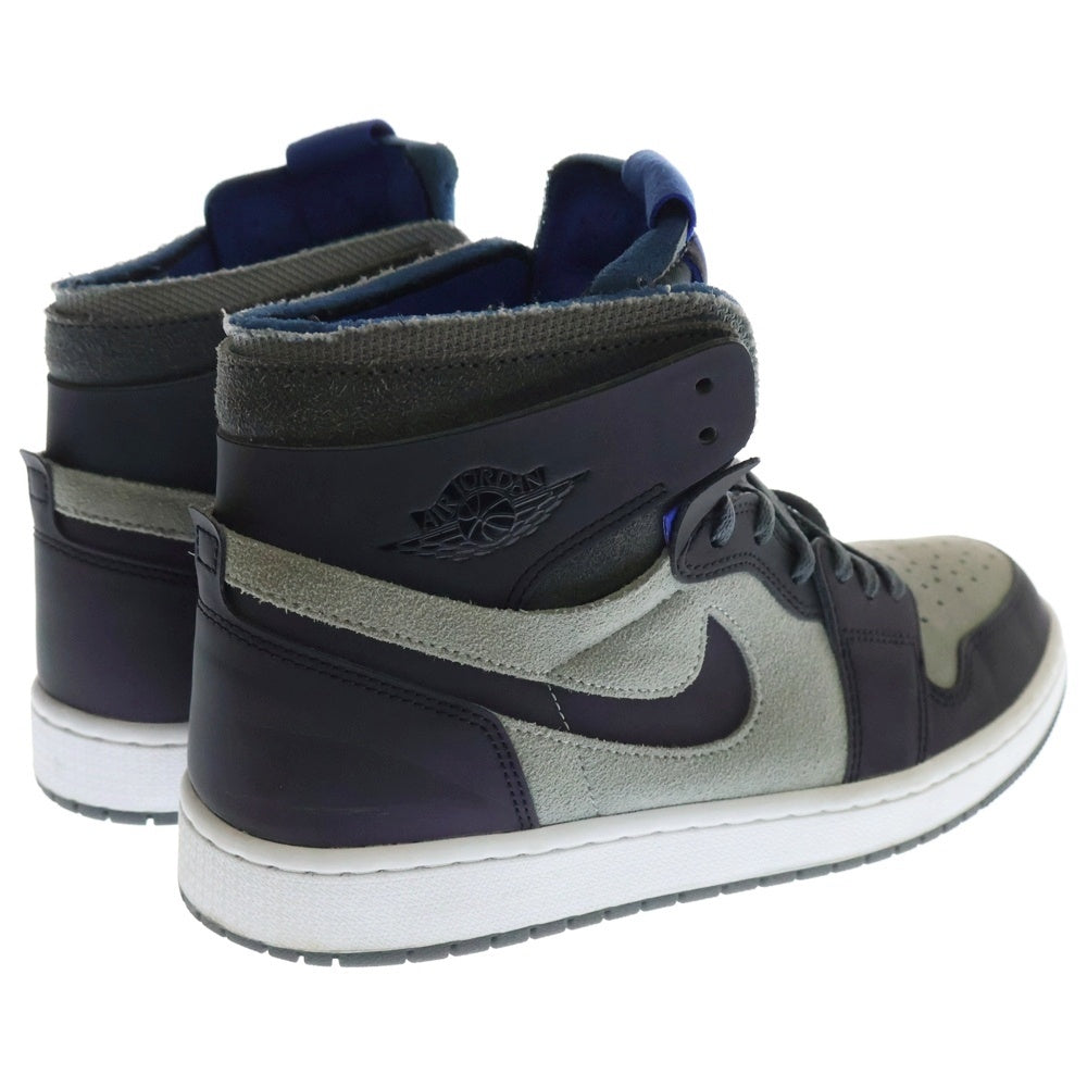 NIKE(ナイキ) ×League of Legends AIR JORDAN1 ZOOM CMFT E‐SPORT リーグレジェンド エアジョーダン1 ズーム ハイカットスニーカー グレー US9/27.0cm DD1453-001