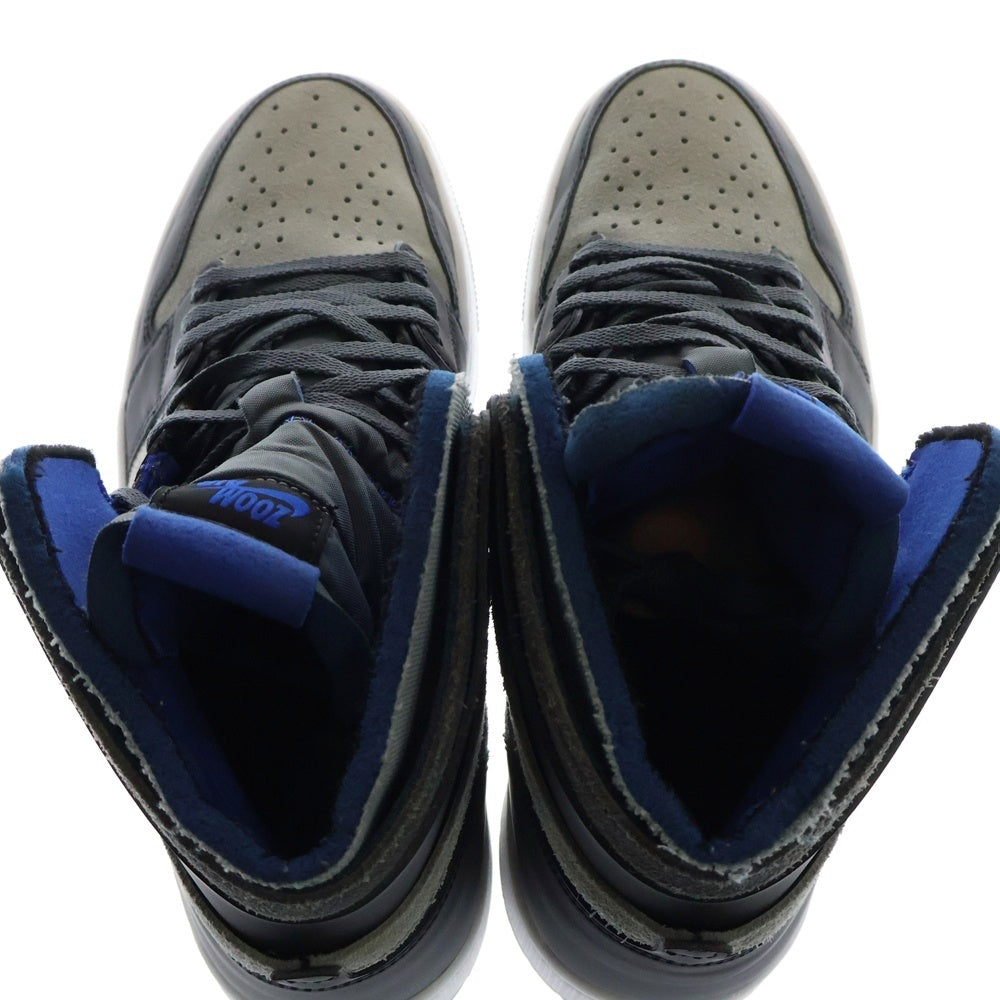 NIKE(ナイキ) ×League of Legends AIR JORDAN1 ZOOM CMFT E‐SPORT リーグレジェンド エアジョーダン1 ズーム ハイカットスニーカー グレー US9/27.0cm DD1453-001