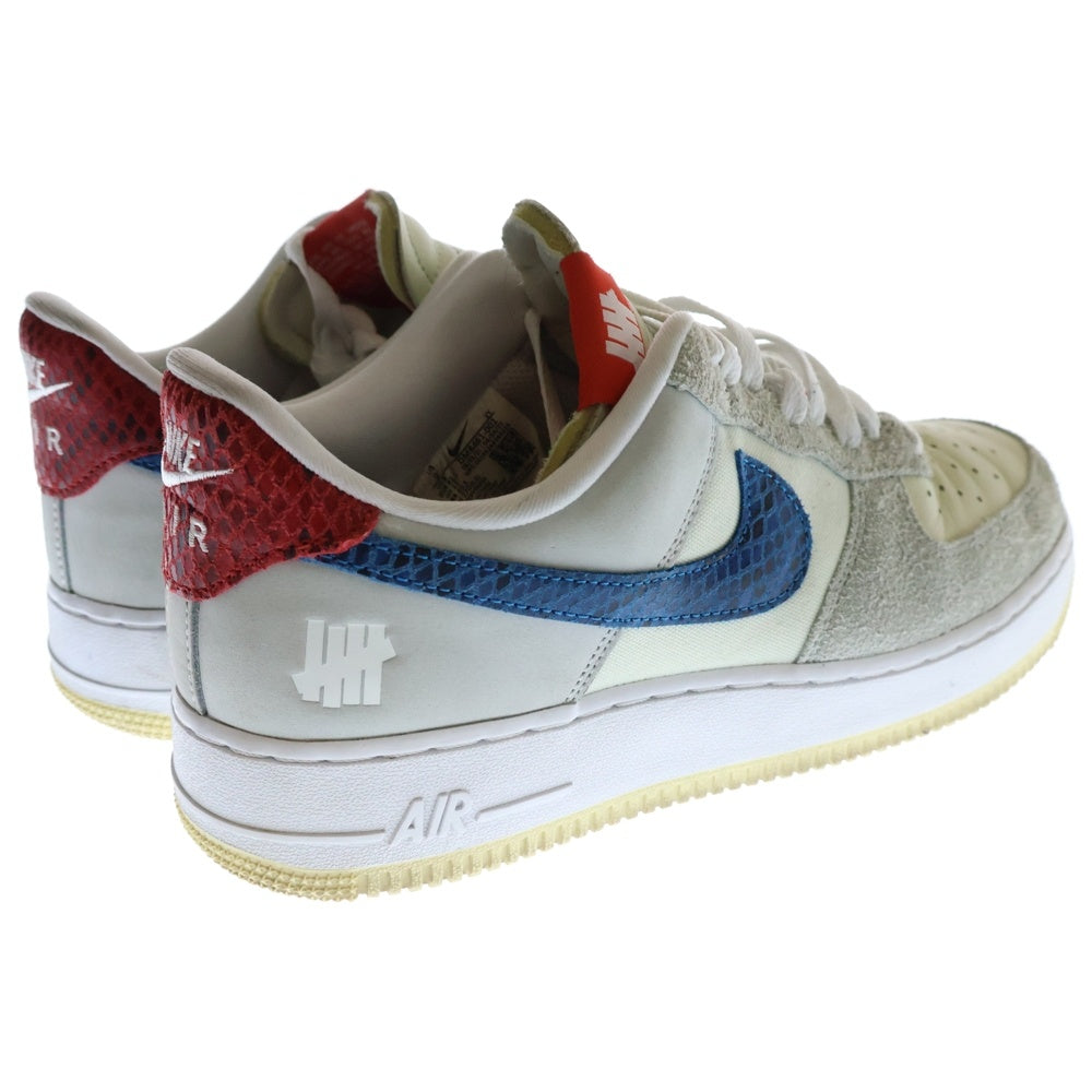 NIKE(ナイキ) ×UNDEFEATED AIR FORCE1 LOW SP アンディフィーテッド エアフォース1 ローカット スニーカー グレー US9/27.0cm DM8461-001