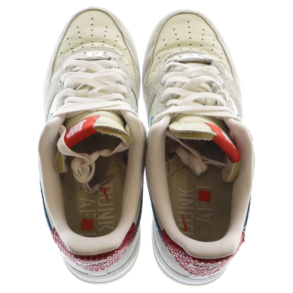 NIKE(ナイキ) ×UNDEFEATED AIR FORCE1 LOW SP アンディフィーテッド エアフォース1 ローカット スニーカー グレー US9/27.0cm DM8461-001