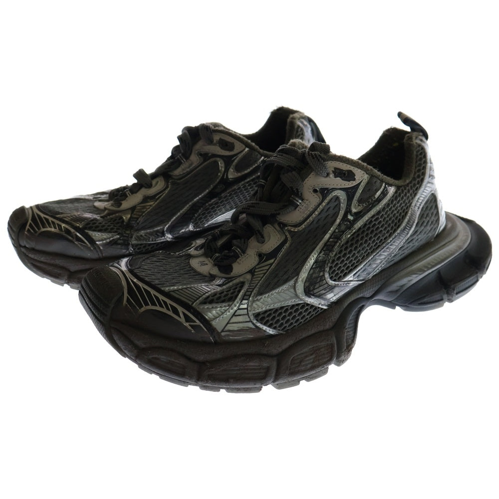 BALENCIAGA(バレンシアガ) 23SS 3XL Sneaker Worn Out スリーエックスエル シューレース ユーズド加工 ローカットスニーカー グレー 734734