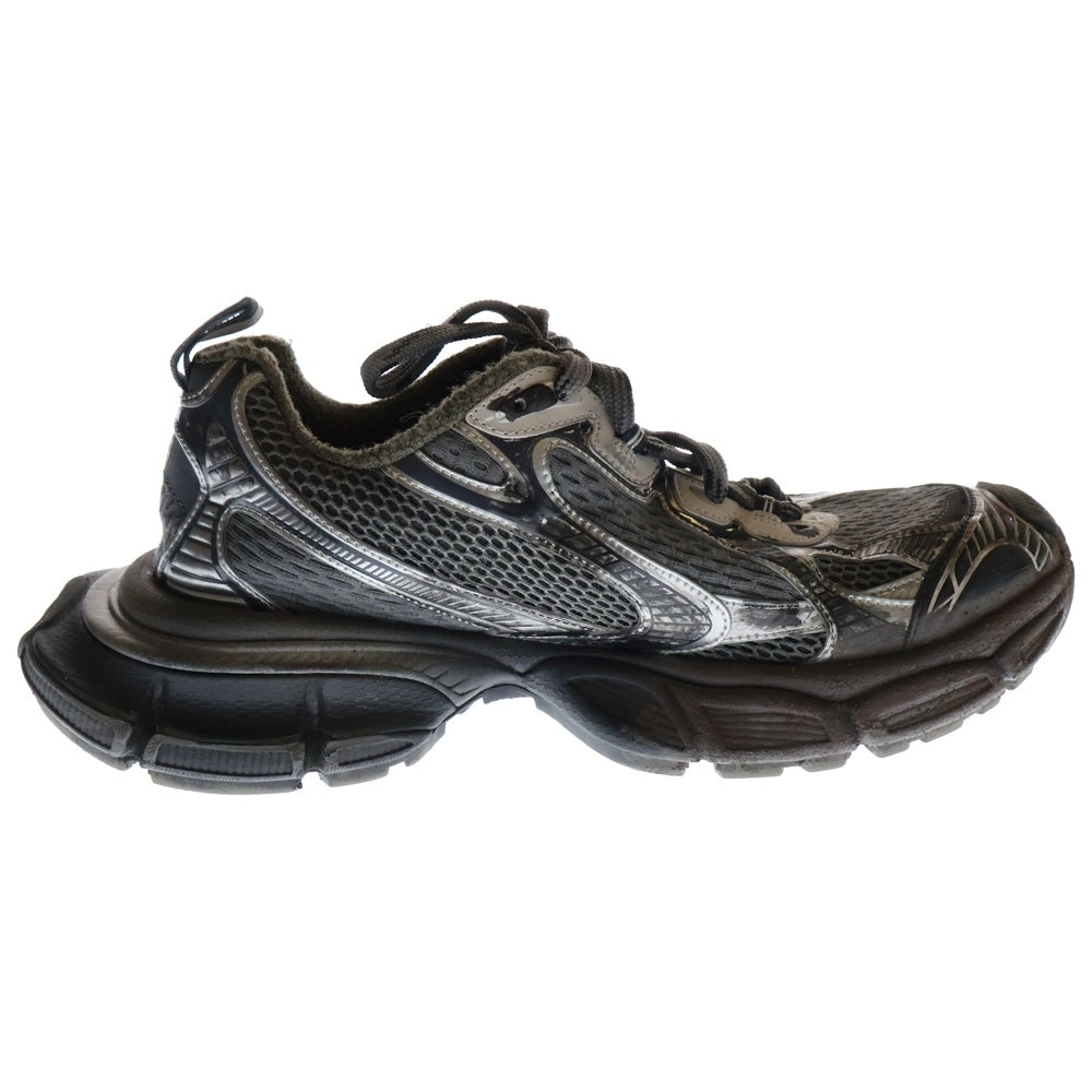 BALENCIAGA(バレンシアガ) 23SS 3XL Sneaker Worn Out スリーエックスエル シューレース ユーズド加工 ローカットスニーカー グレー 734734