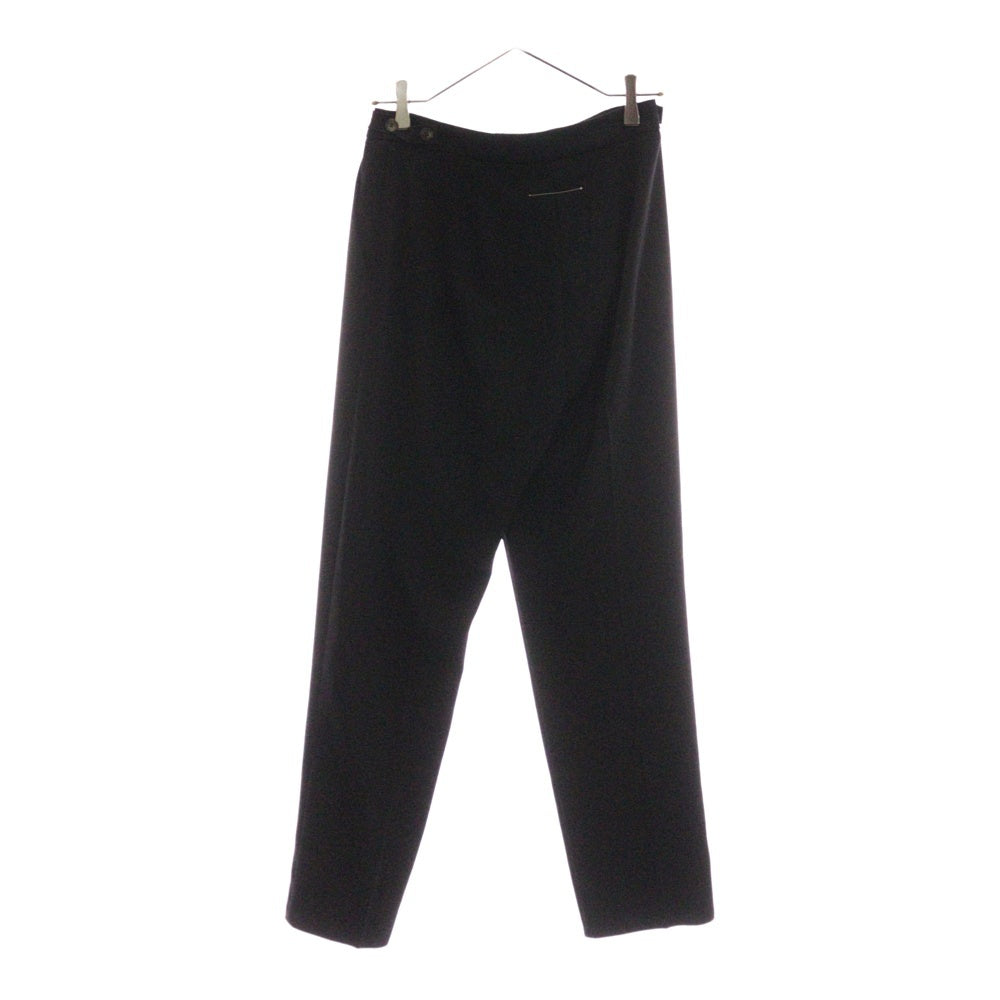 MM6 Maison Margiela(エムエムシックスメゾンマルジェラ) 20AW サイドボタン スラックス ブラック S52KA0067