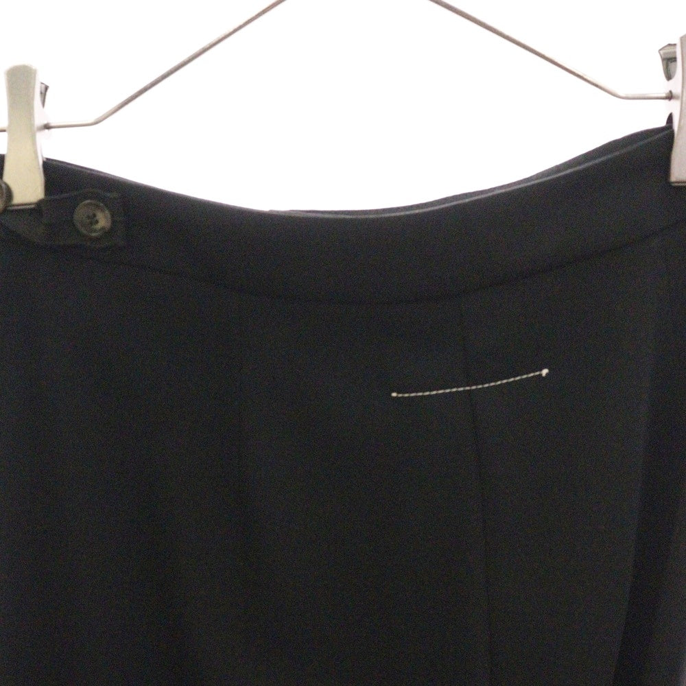 MM6 Maison Margiela(エムエムシックスメゾンマルジェラ) 20AW サイドボタン スラックス ブラック S52KA0067