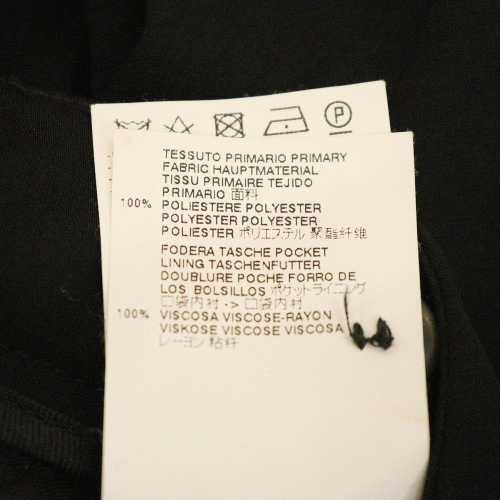MM6 Maison Margiela(エムエムシックスメゾンマルジェラ) 20AW サイドボタン スラックス ブラック S52KA0067