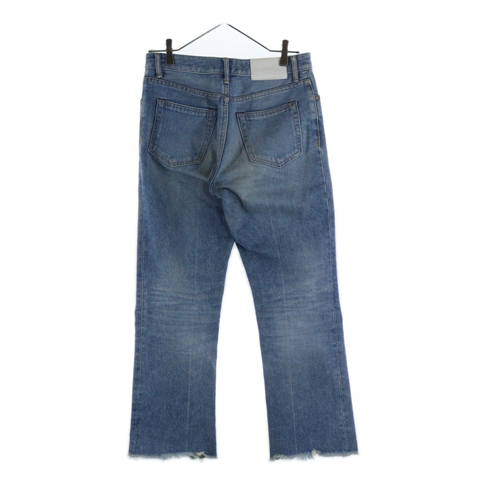 JANE SMITH(ジェーンスミス) 5POCKET BOOTS CUT フレア デニムパンツ コットン インディゴ レディース