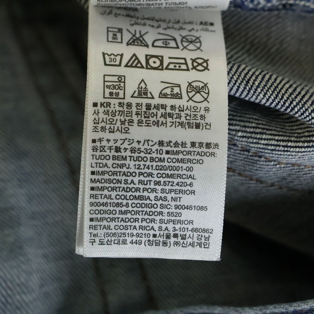 GAP(ギャップ) ジップフライ スリムデニムパンツ インディゴ