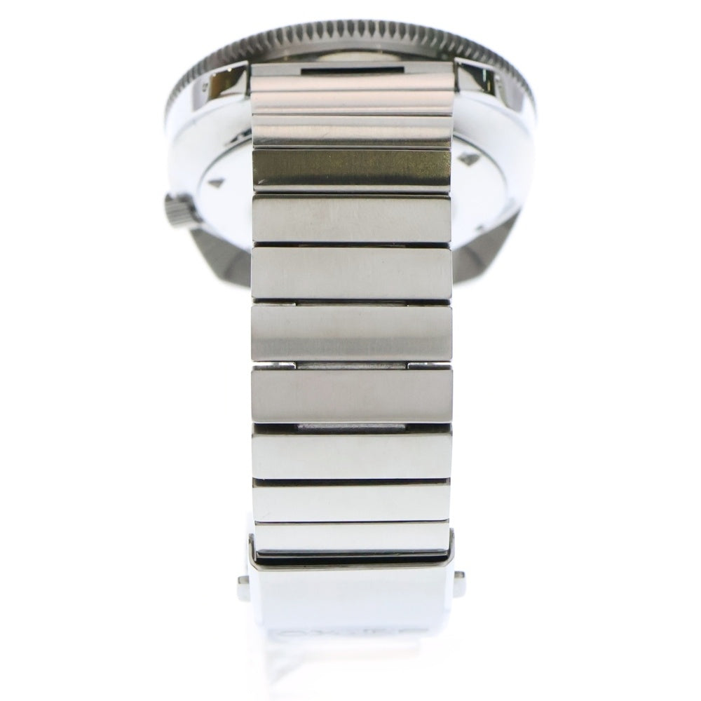 SEIKO(セイコー) 5スポーツ ヘリテージデザイン 黒文字盤 自動巻 腕時計 シルバー