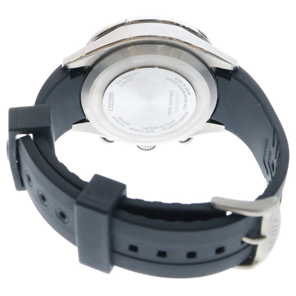CITIZEN(シチズン) アテッサ アクトライン クロノグラフ デュアルタイム ソーラー 腕時計 ネイビー F950-0029S02