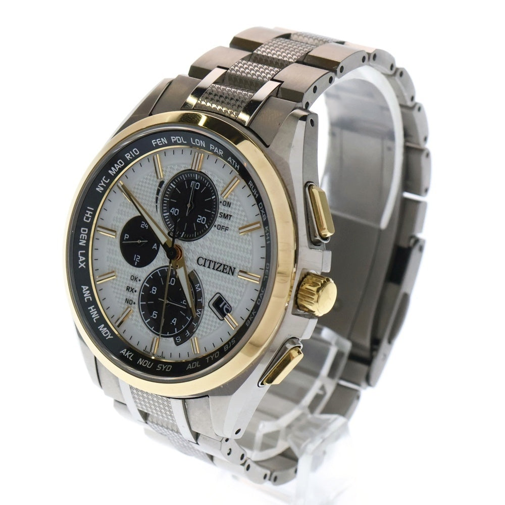CITIZEN(シチズン) アテッサ エコドライブ ソーラー 腕時計 シルバー/ゴールド H804-T026974