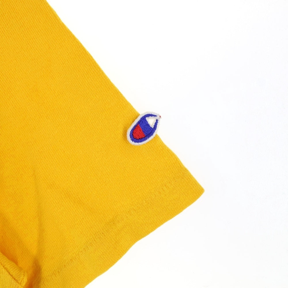 VINTAGE(ヴィンテージ) 80s Champion HARTFORD CONN. 半袖Tシャツ イエロー