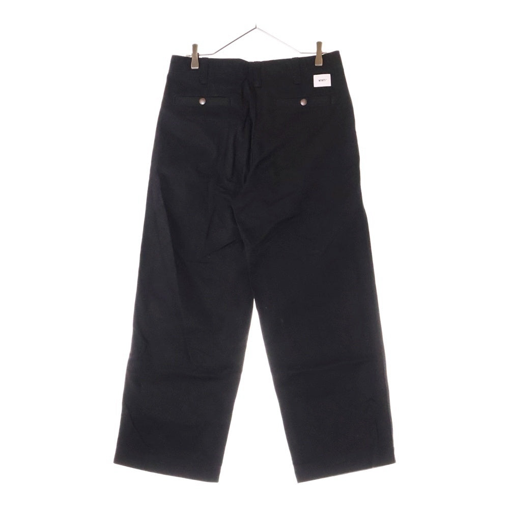 WTAPS(ダブルタップス) 20AW GORILLA/TROUSERS/COTTON.TWILL 4 ダブルタップス ゴリラ トラウザーズ コットン ツイル パンツ ブラック ボトムス 202TQDT-PTM0