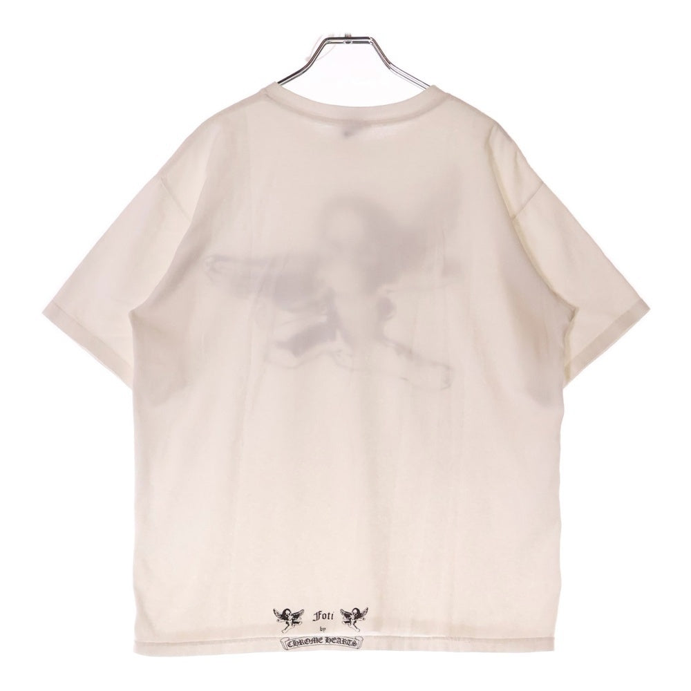 CHROME HEARTS(クロムハーツ) OLD FOTI S/S TEE フォティ ミスラーレン フロントプリント 半袖Tシャツ カットソー ホワイト