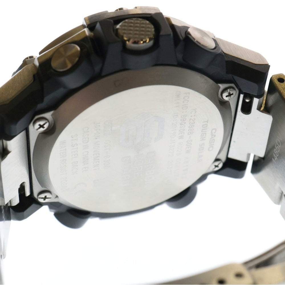 CASIO G-SHOCK(カシオ ジーショック) G-STEEL ジースティール デジアナ メタルバンド タフソーラー 腕時計 GST-B300SD-1AJF