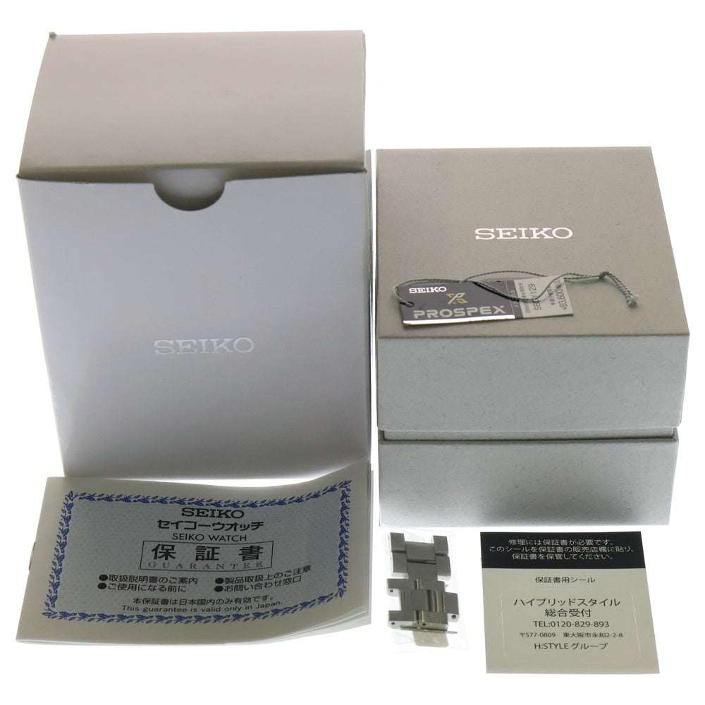 SEIKO(セイコー) PROSPEX プロスペックス 腕時計 シルバー/ボルドー SBDY129