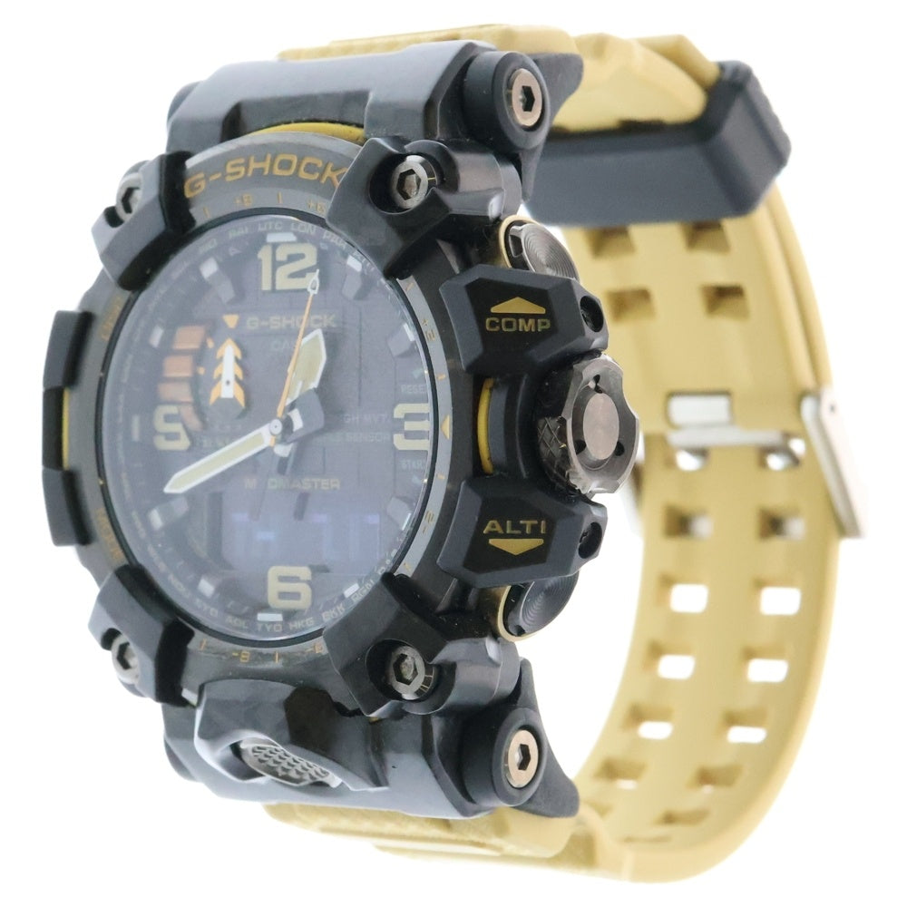 CASIO G-SHOCK(カシオ ジーショック) MASTER of G MUDMASTER 腕時計 ブラック/ベージュ GWG-2000-1A1JF