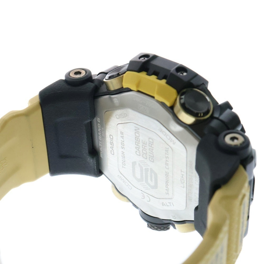 CASIO G-SHOCK(カシオ ジーショック) MASTER of G MUDMASTER 腕時計 ブラック/ベージュ GWG-2000-1A1JF
