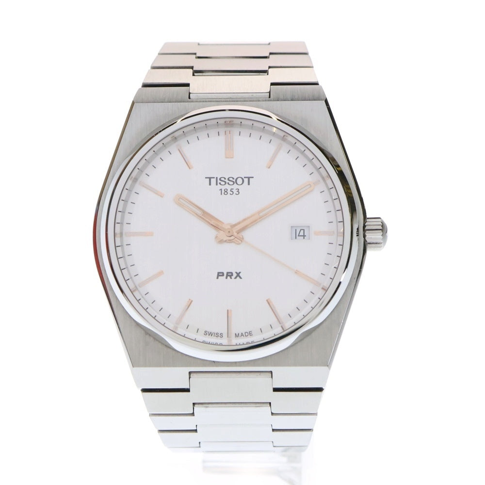 TISSOT(ティソ) PRX ピーアールエックス 腕時計 シルバー/ブラック