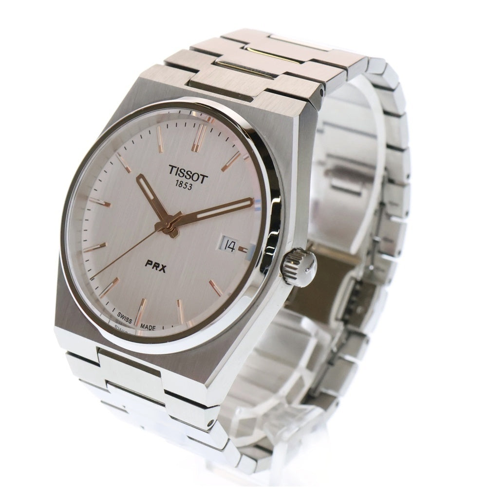 TISSOT(ティソ) PRX ピーアールエックス 腕時計 シルバー/ブラック