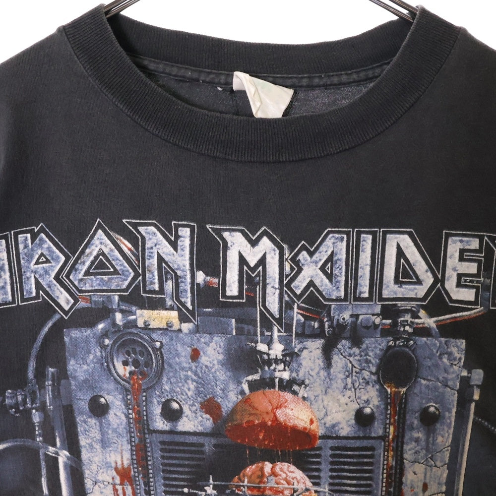 VINTAGE(ヴィンテージ) 90S 1995 IRON MAIDEN The X Factor アイアンメイデン ザ・エックス・ファクター Tシャツ 半袖カットソー ブラック