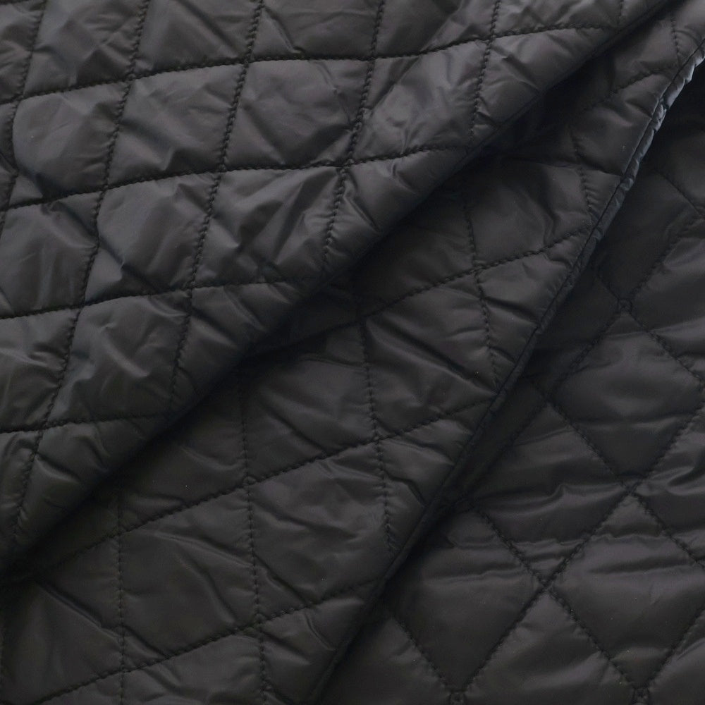 CHANEL(シャネル) マトラッセ ココマーク キルティング マフラー ナイロン ブラック