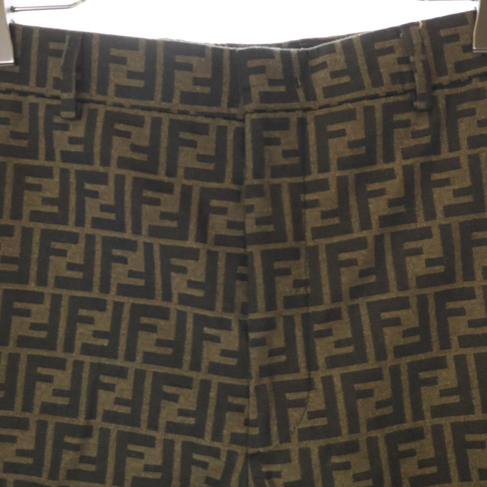FENDI(フェンディ) ズッカ ショート ハーフパンツ ブラウン FB0821 A6WJ