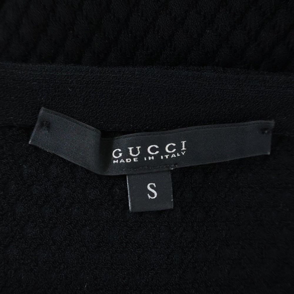 GUCCI(グッチ) ダイヤキルティング 半袖 ワンピース ブラック レディース 371120