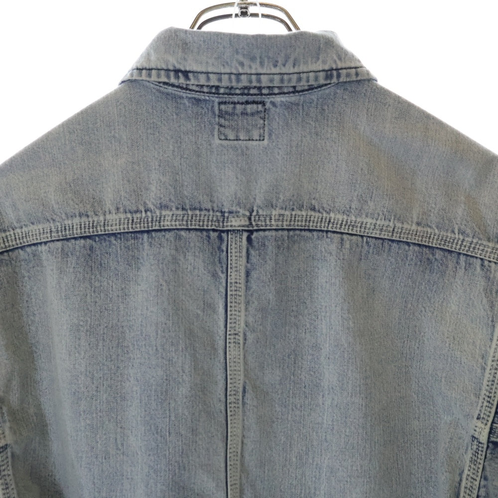 LEE(リー) 25SS×beautiful people double-end denim 91-B 変形デザイン 2WAY ジップアップ デニムワークジャケット インディゴ LB0579