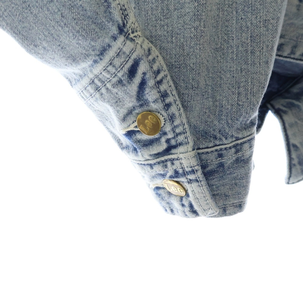 LEE(リー) 25SS×beautiful people double-end denim 91-B 変形デザイン 2WAY ジップアップ デニムワークジャケット インディゴ LB0579