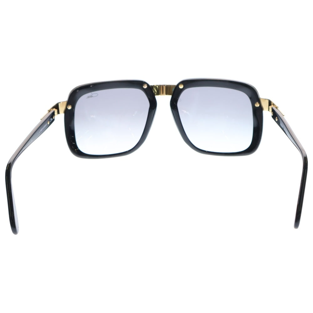 CAZAL(カザール) Rectangular Frame Glasses レクタンギュラー サングラス ブラック/ゴールド MOD616