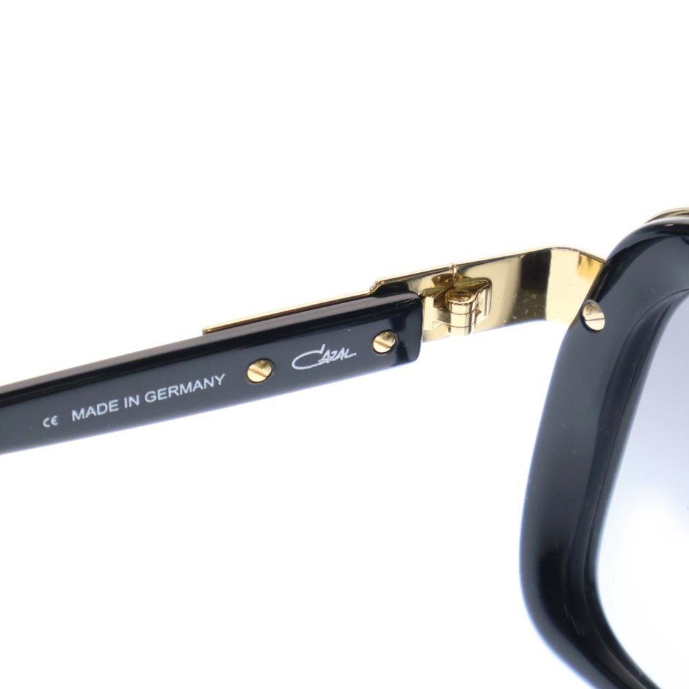 CAZAL(カザール) Rectangular Frame Glasses レクタンギュラー サングラス ブラック/ゴールド MOD616