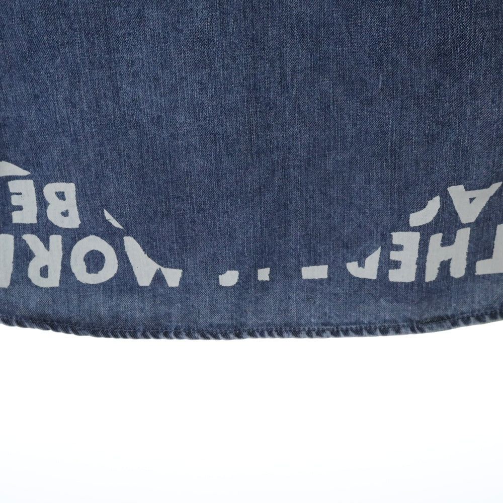 MM6 Maison Margiela(エムエムシックスメゾンマルジェラ) 25SS DENIM SIDA SHIRT ロングスリーブ HIV 長袖シャツ インディゴ SH2DT0018-M30029