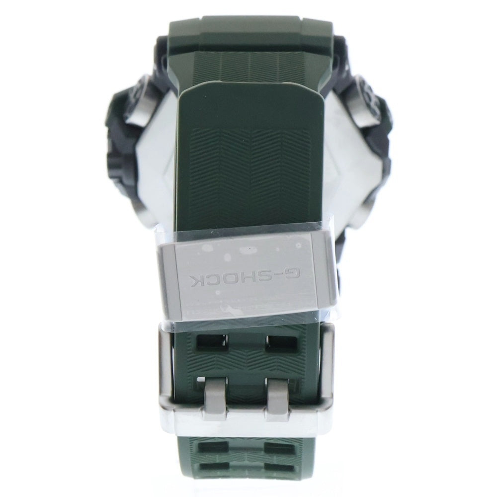 CASIO G-SHOCK(カシオ ジーショック) MASTER OF G-LAND MUDMASTER マスター オブ G マッドマスター アナデジ タフソーラー 電波腕時計 カーキ/ブラック GWG-B1000-3AJF