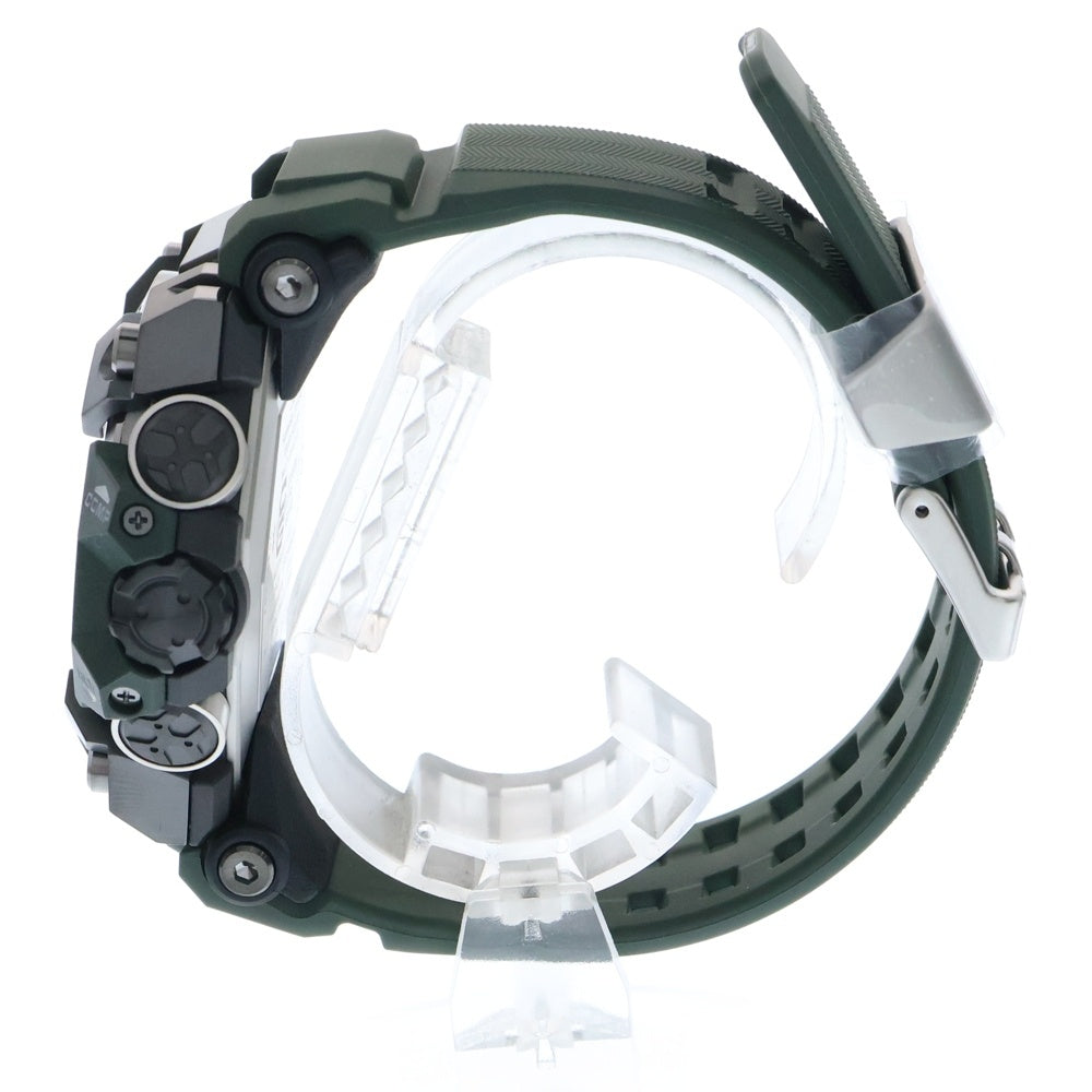 CASIO G-SHOCK(カシオ ジーショック) MASTER OF G-LAND MUDMASTER マスター オブ G マッドマスター アナデジ タフソーラー 電波腕時計 カーキ/ブラック GWG-B1000-3AJF