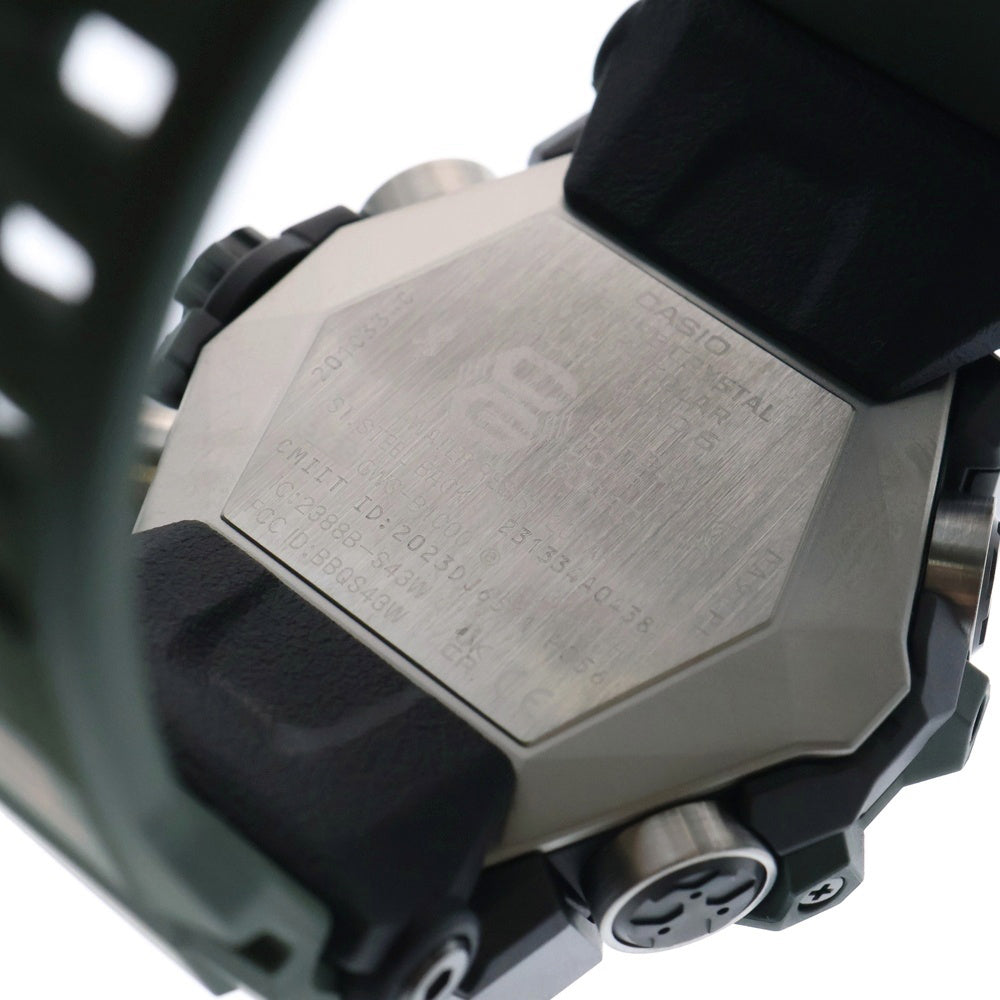 CASIO G-SHOCK(カシオ ジーショック) MASTER OF G-LAND MUDMASTER マスター オブ G マッドマスター アナデジ タフソーラー 電波腕時計 カーキ/ブラック GWG-B1000-3AJF