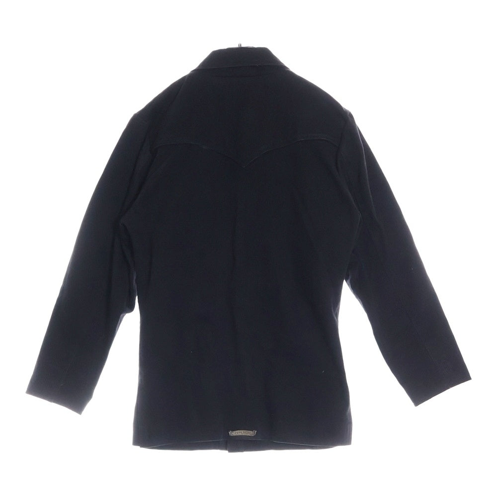 CHROME HEARTS(クロムハーツ) DNM CLSC JEAN ホースシューボタン クラシック デニムジャケット ブラック