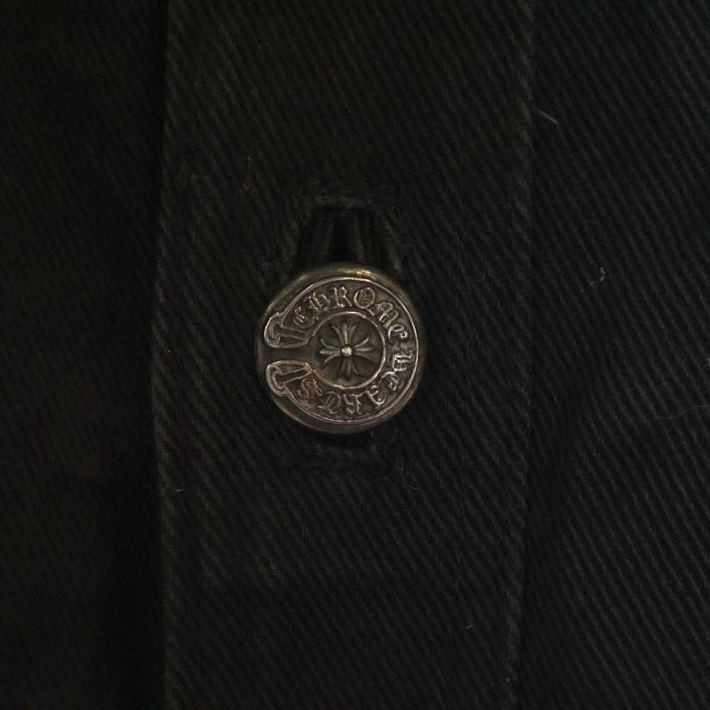 CHROME HEARTS(クロムハーツ) DNM CLSC JEAN ホースシューボタン クラシック デニムジャケット ブラック